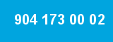 904 173 00 02 904 173 00 02
